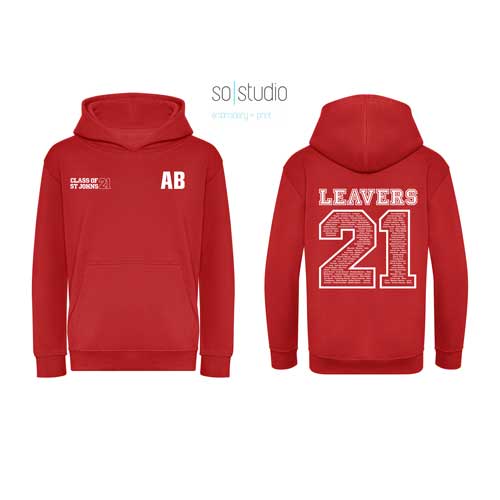 St Johns Primary Leavers Hoodie