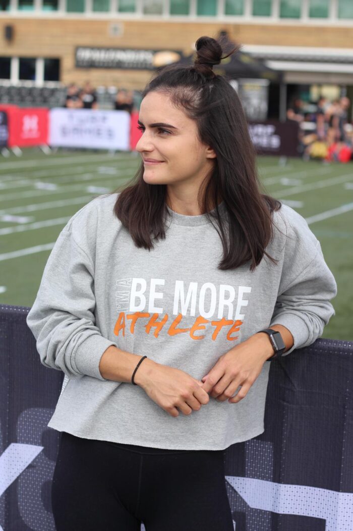 BMA - Cropped Ladies Crew Sweatshirt