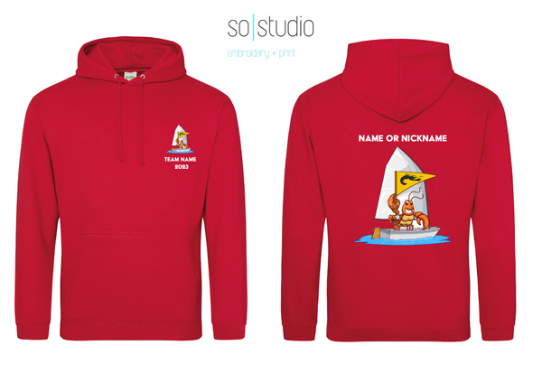 Warsash Sailing Club Hoody Team Sprats Adult