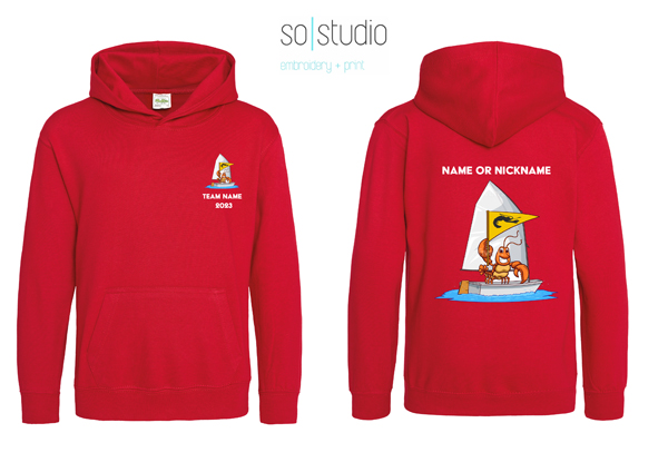 Warsash Sailing Club Hoody Team Sprats Kids