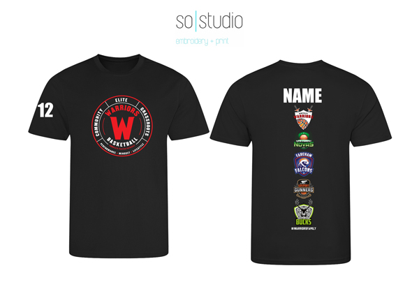 Warriors Warm Up Top